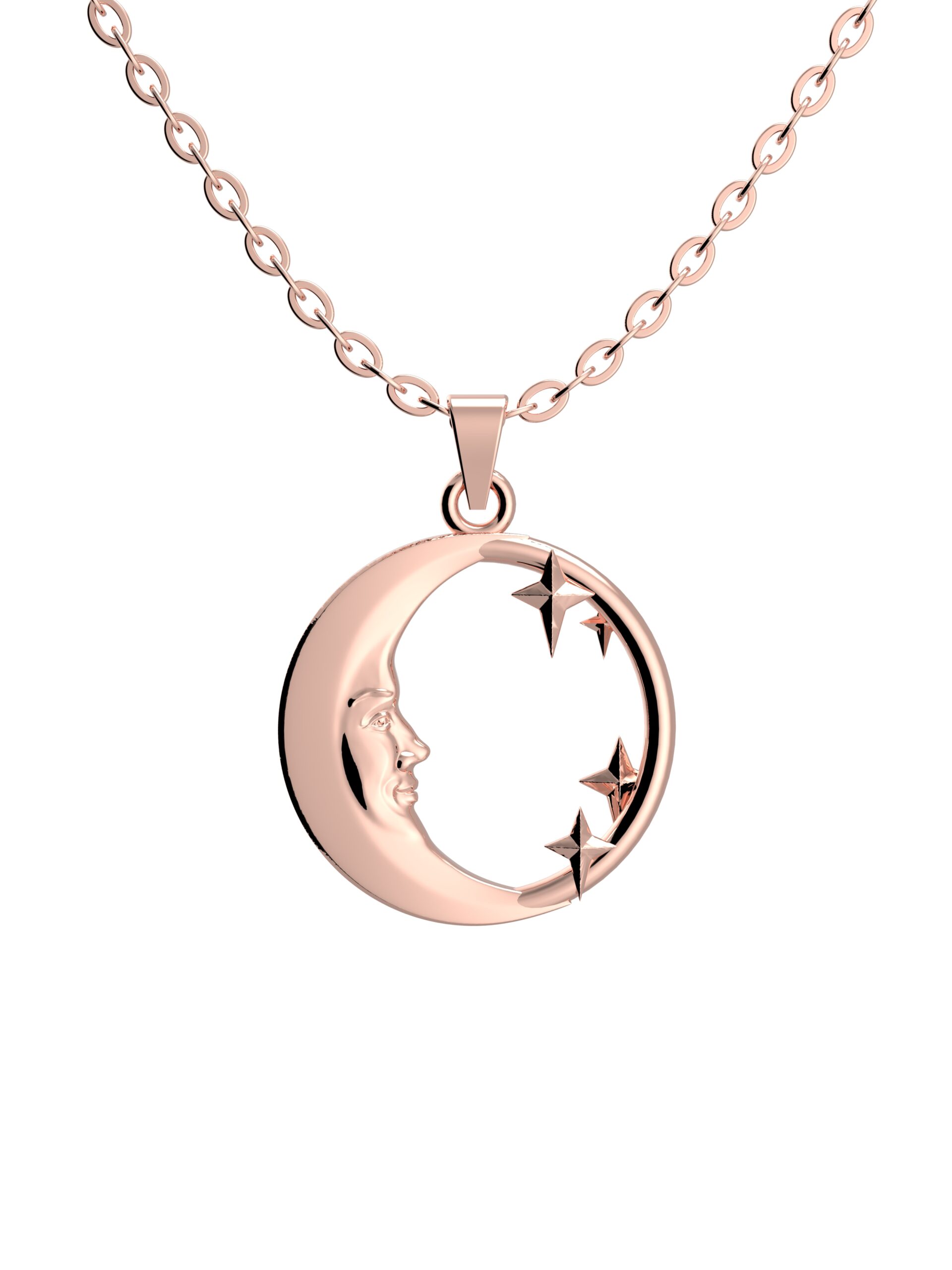 Tanel Veenre "Rose Moon & Stars" kaelakee