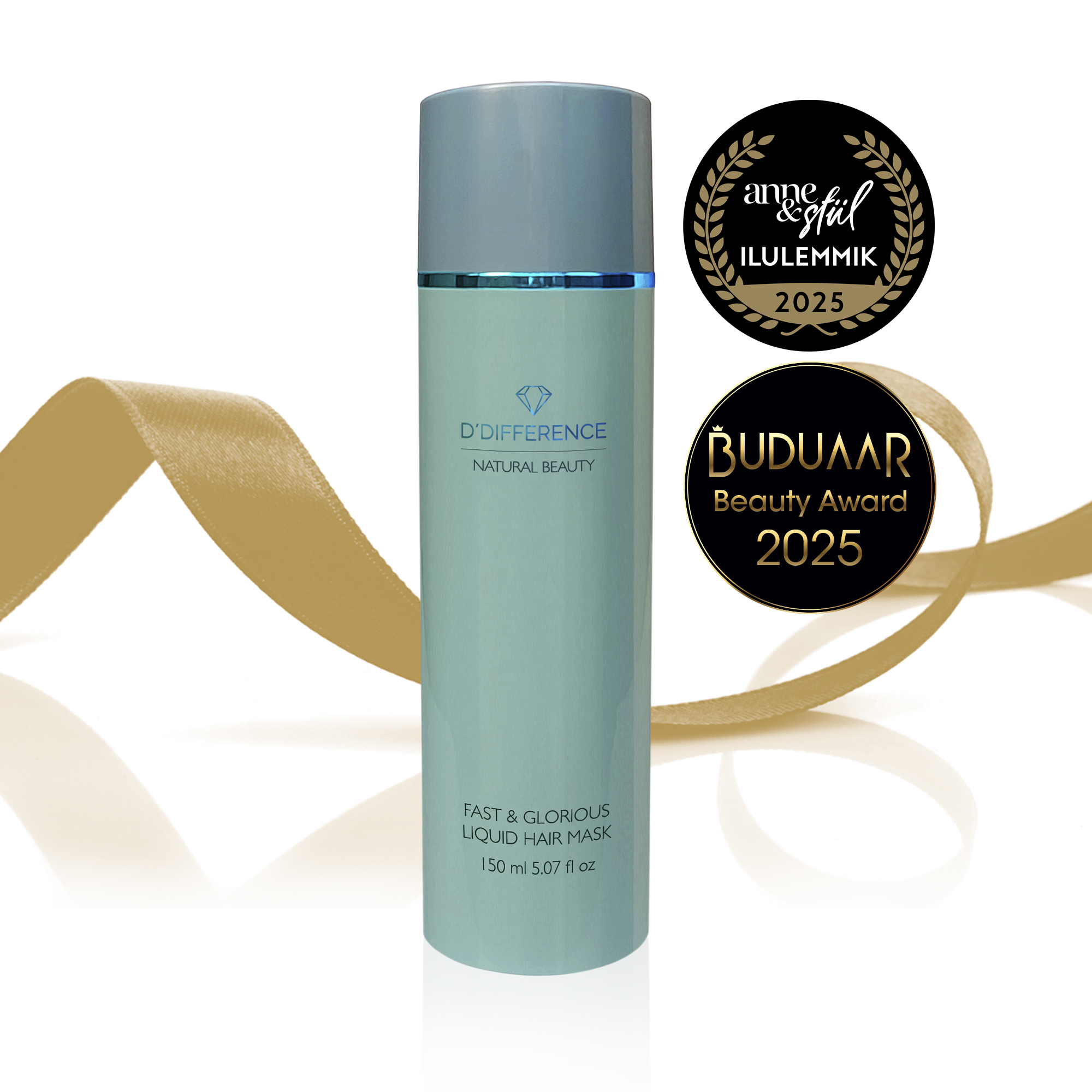 D'DIFFERENCE Fast & Glorious Liquid Hair Mask vedel juuksemask 150ml - Pilt 5