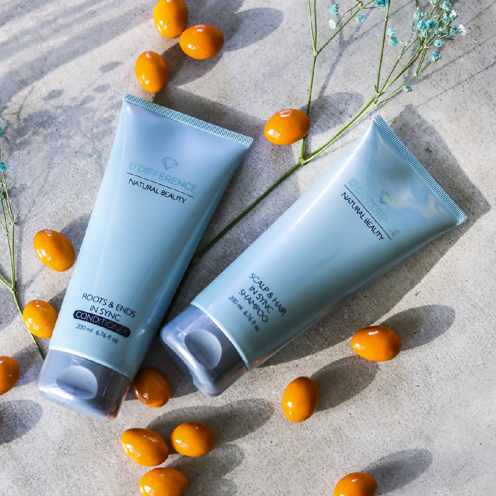 D'DIFFERENCE Roots & Ends in Sync Conditioner palsam 200 ml - Pilt 2