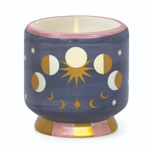 Alternative view of Paddywax "Adopo Moon Phases Ceramic Candle Jasmine & Rose " lõhnaküünal