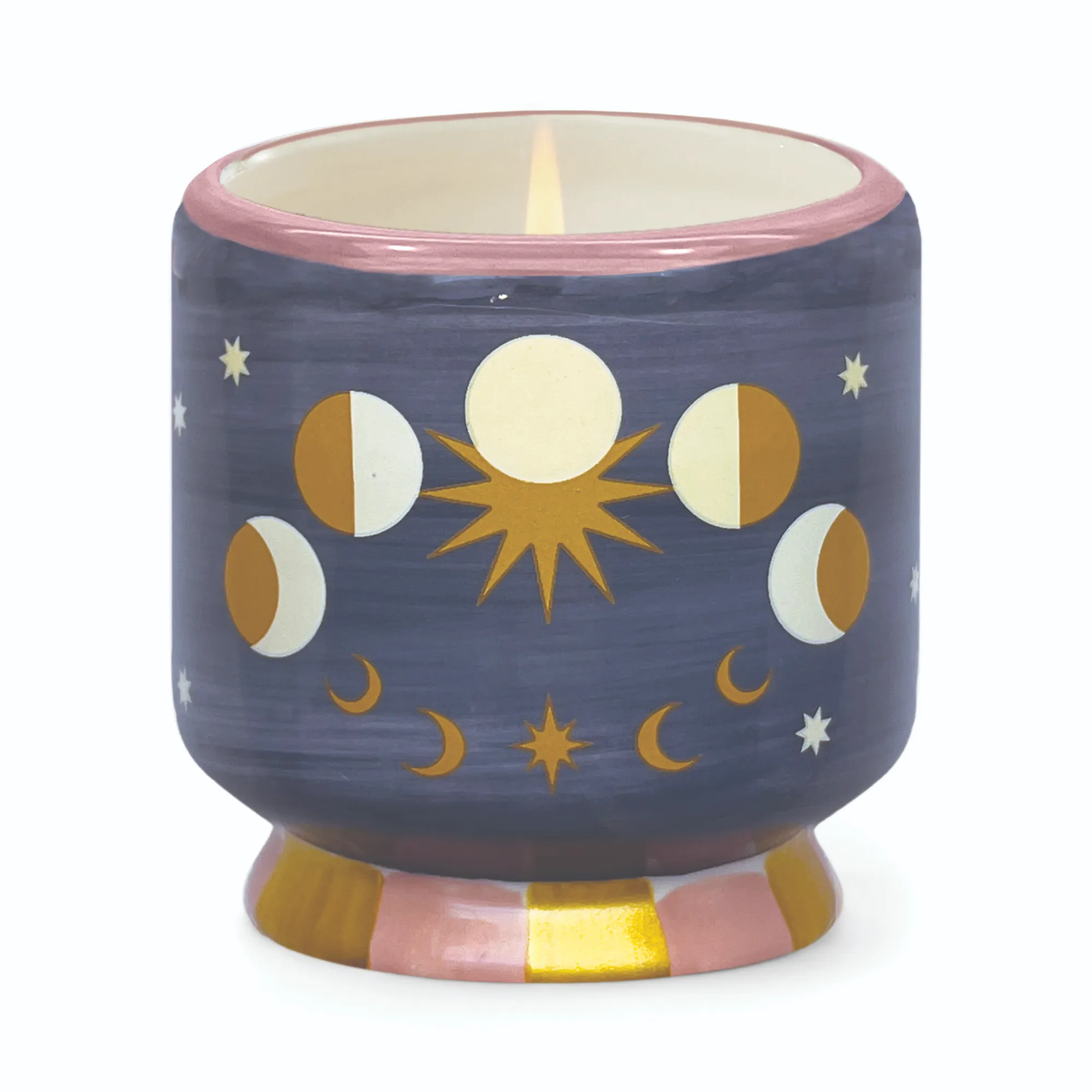 Paddywax "Adopo Moon Phases Ceramic Candle Jasmine & Rose " lõhnaküünal - Pilt 2