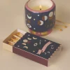 Paddywax "Adopo Moon Phases Ceramic Candle Jasmine & Rose " lõhnaküünal - Pilt 3