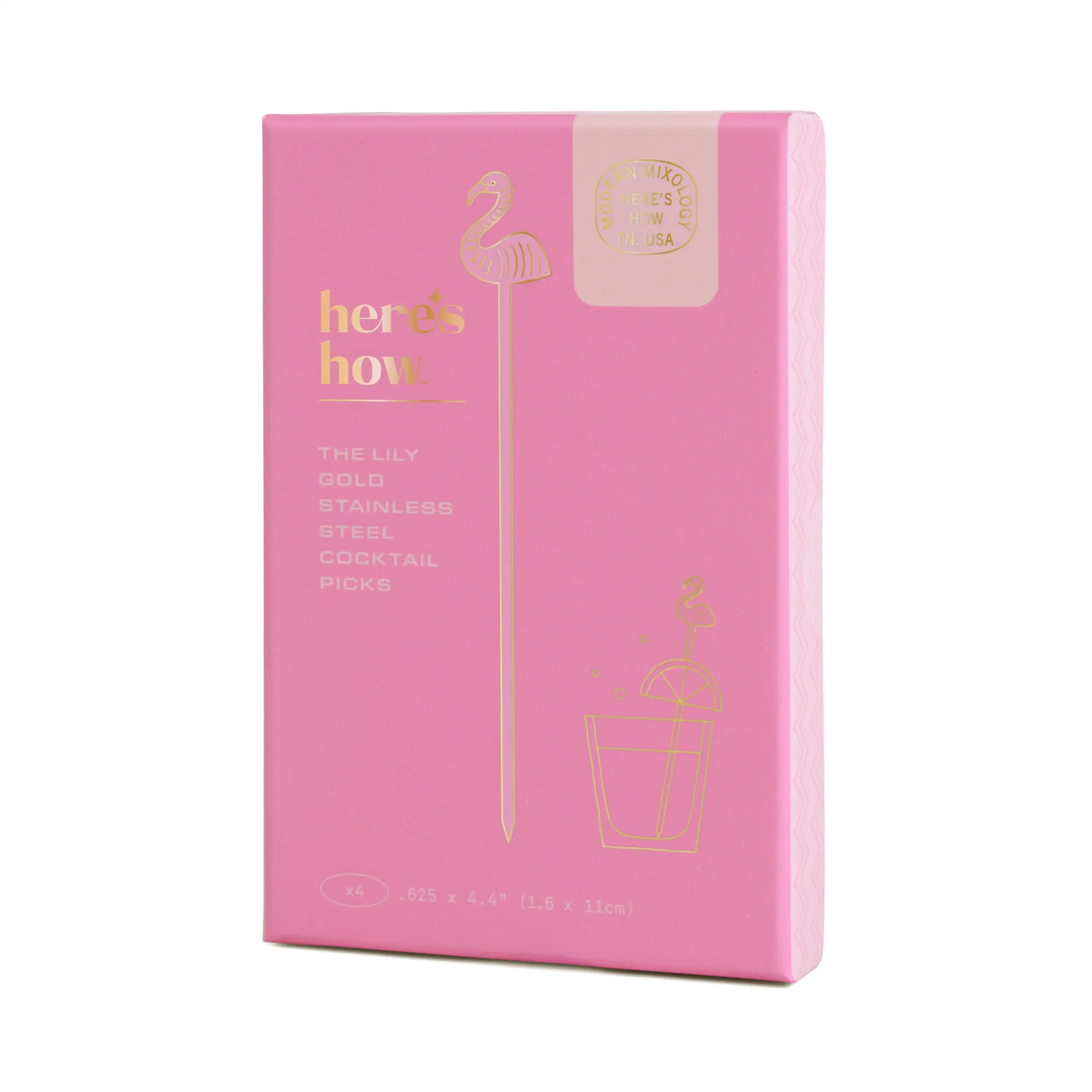 here's how "Cocktail sticks Flamingo The Lilly" kokteilitikud - Pilt 5