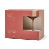 here's how "The Lou Coupe Glass Amber" kokteiliklaasid - Pilt 2