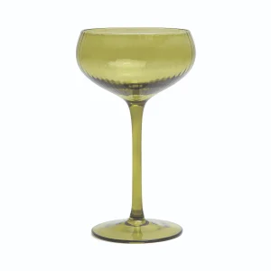 Alternative view of here's how "The Lou Coupe Glass Olive" kokteiliklaasid