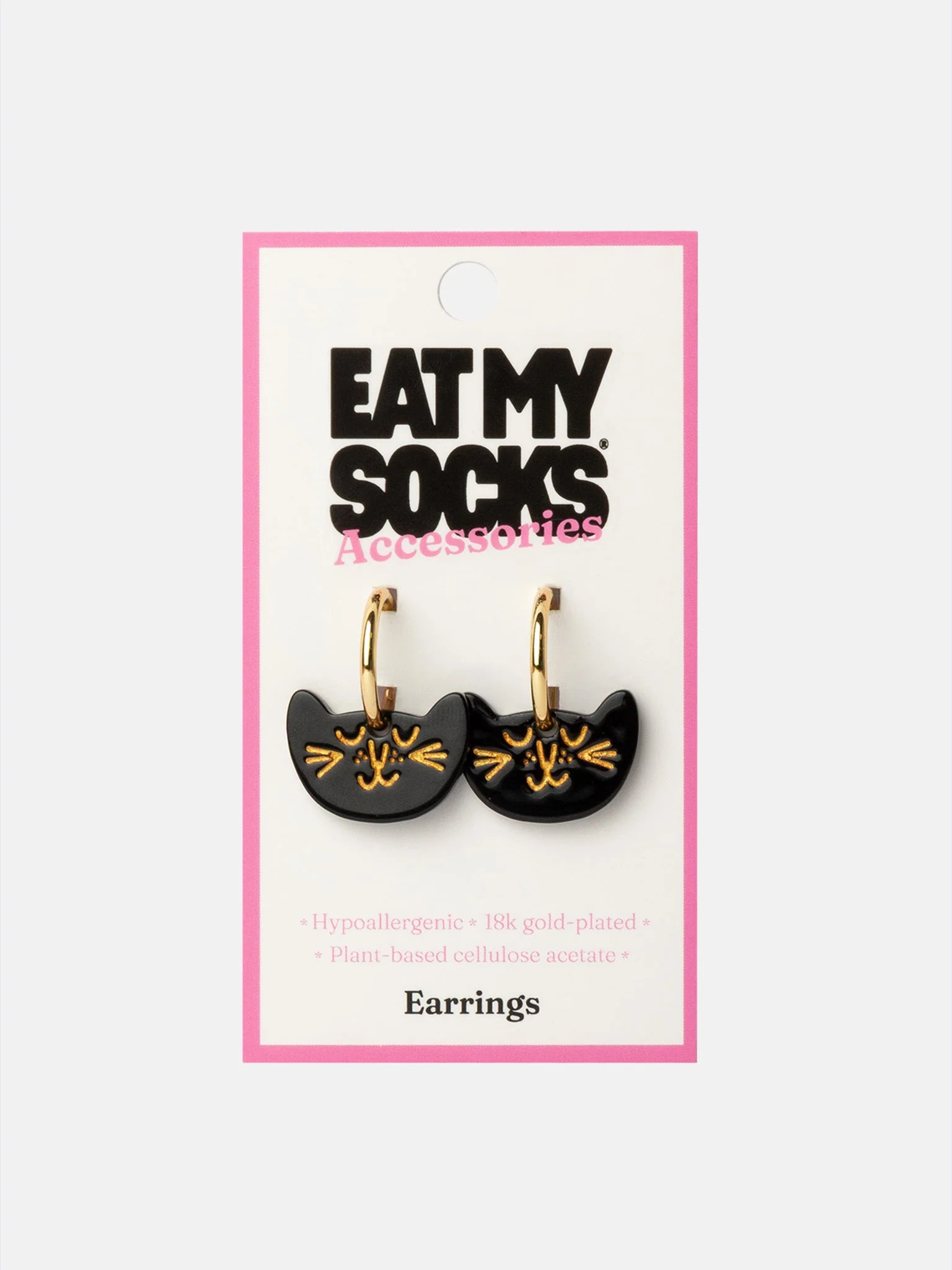 Eat My Socks "Cat" kõrvarõngad - Pilt 4