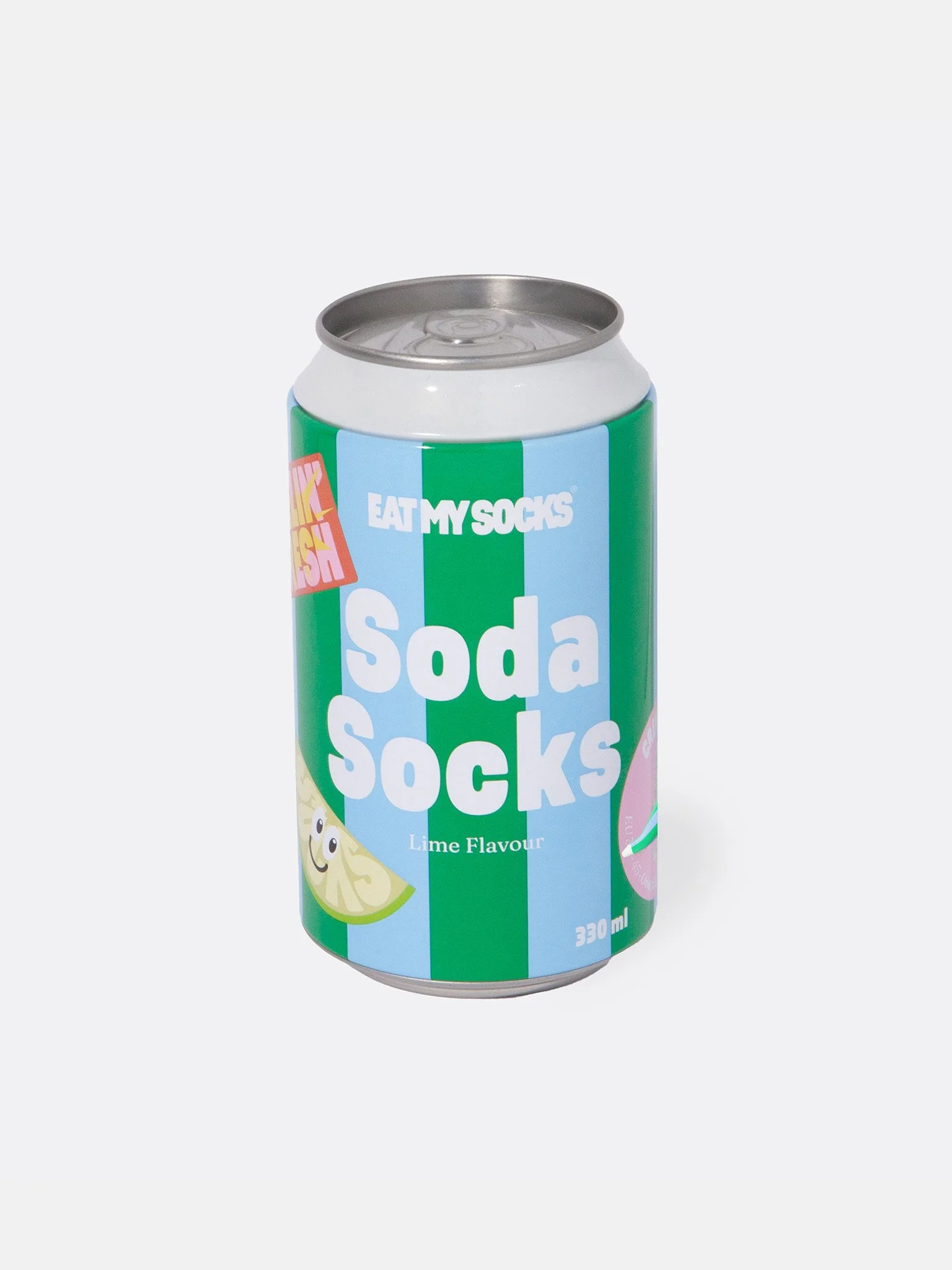 Eat My Socks "Soda Socks Lime" sokid