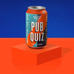 Gentlemen’s Hardware "Pub Quiz in a Can" trivia