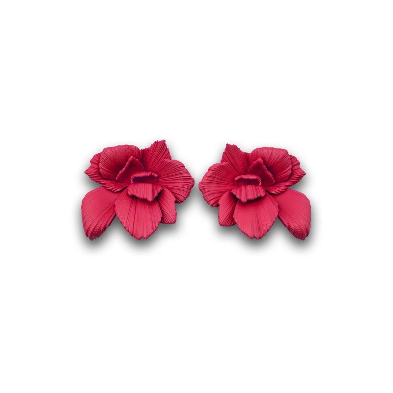 MO:ON "Magnoolia 2,5cm fuksia" kõrvarõngad