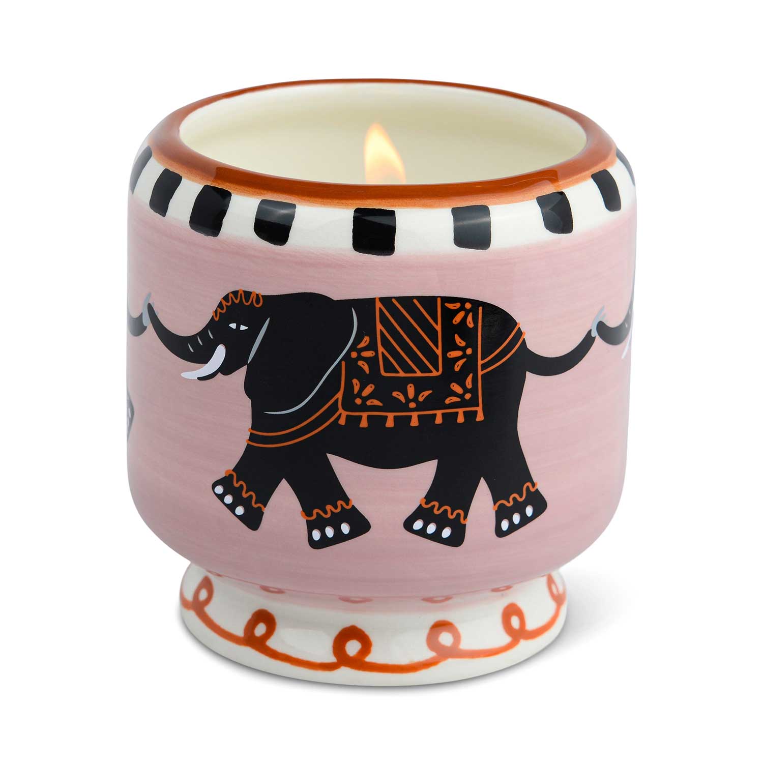 Paddywax "A Dopo Elephant Ceramic Candle - Tobacco Vanilla" lõhnaküünal - Pilt 2