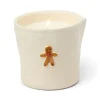 Paddywax "Gingerbread Embossed Ceramic Candle - Gingerbread" lõhnaküünal - Pilt 3
