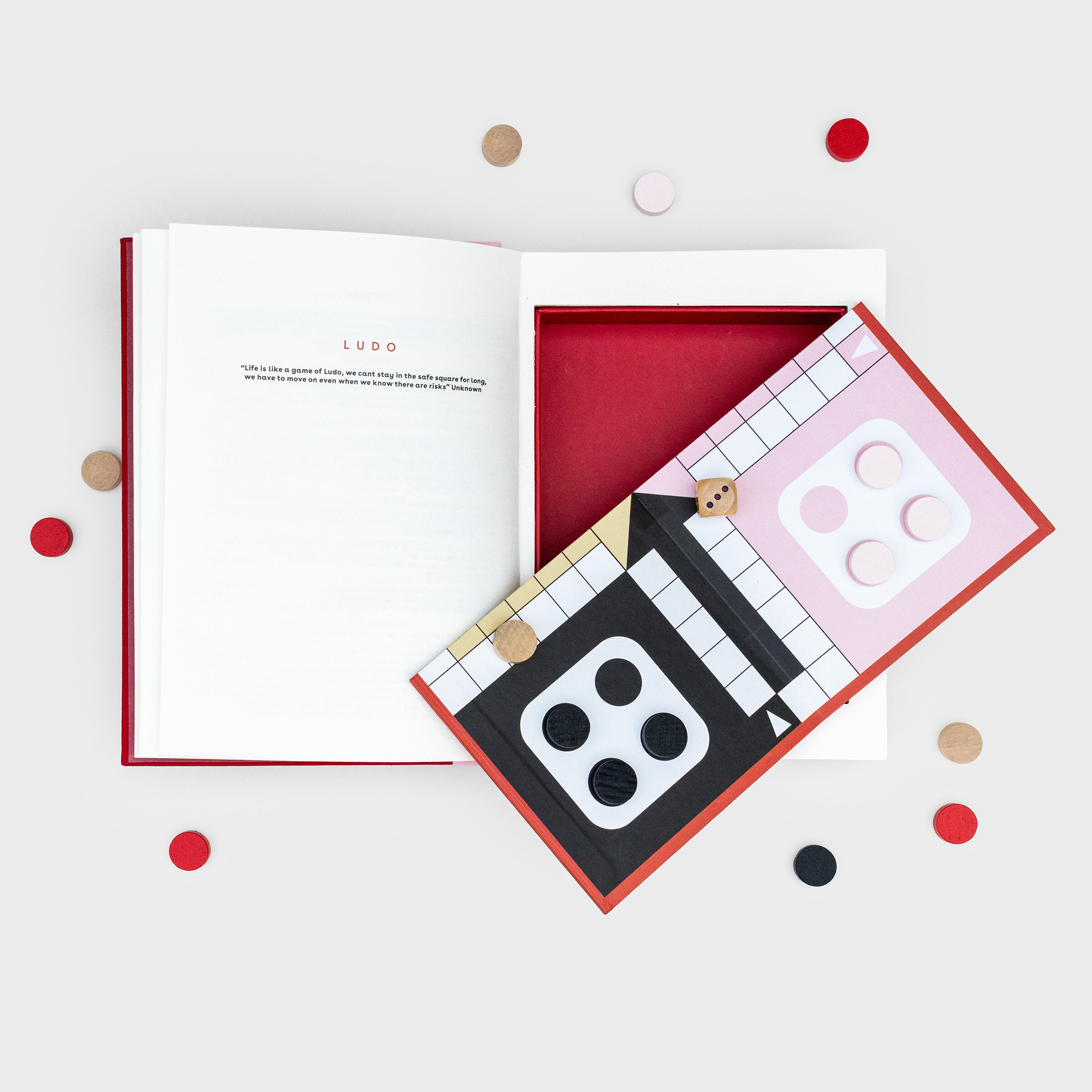 Suck UK "Games in a Book Ludo" mängud - Pilt 2