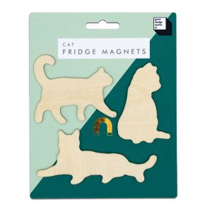 Suck UK "Wooden magnets Cats" magnetid