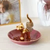 balvi "Gatto Gold" sõrmusehoidja - Pilt 3