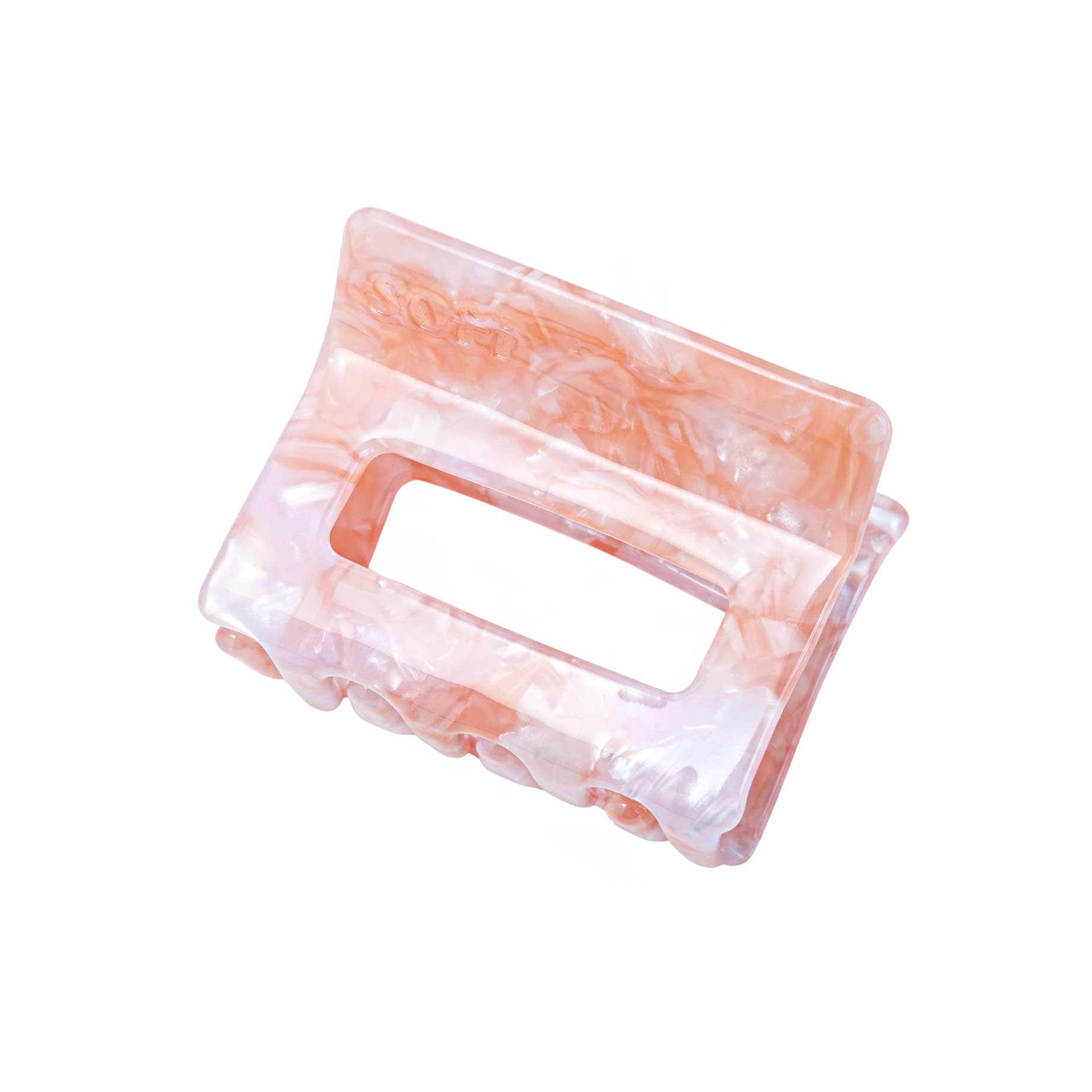 sofi "Claw Clip XXS rose quartz" juukseklamber