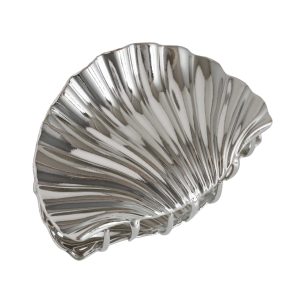 sofi "Shell Claw Clip L silver" juukseklamber
