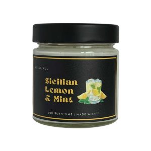 Helge Kuu ‘’Sicilian Lemon & Mint’’ lõhnaküünal