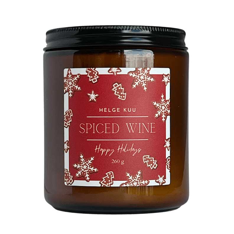 Helge Kuu "Spiced Wine" lõhnaküünal 250ml
