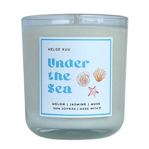 Helge Kuu ”Under the Sea” lõhnaküünal 220g