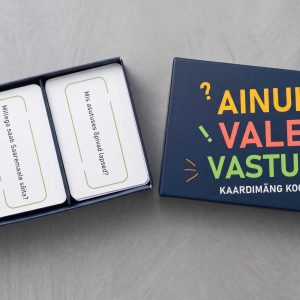 Alternative view of NUPU Ainult valed vastused kaardimäng