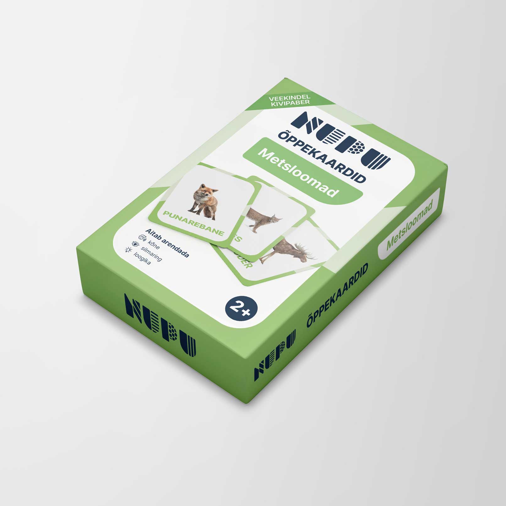 NUPU METSLOOMAD Õppekaardid - Pilt 2